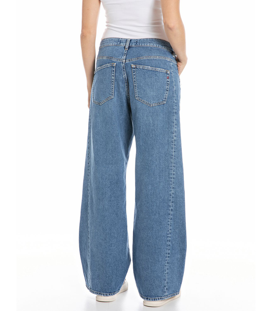 バギーフィットNARJAブルーデニム 詳細画像 ミディアムブルー 2